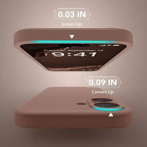 SuydanBox iPhone 16 Plus için Manyetik Kılıf, MagSafe Uyumlu, [Tam Kamera Koruması][Ekran Koruyucu] Silikon Darbeye Dayanıklı Koruyucu Telefon Kılıfı, iPhone 16 Plus 6.7