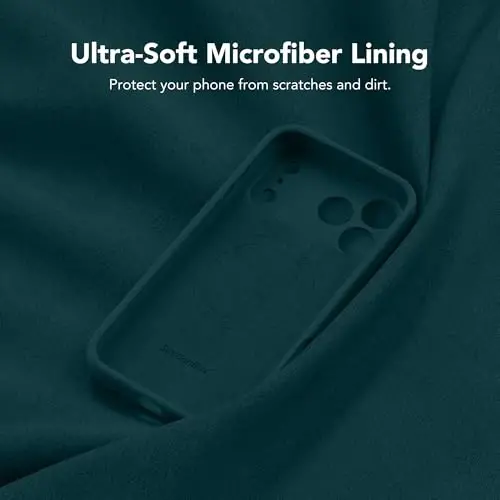 SuydanBox Magnetic для чехла iPhone 17 Pro, совместимый с MagSafe, [Полная защита камеры][Защитное стекло] Силиконовый противоударный защитный чехол для телефона для iPhone 17 Pro 6.3