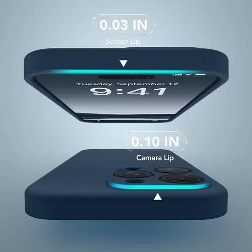 SuydanBox Magnetic for iPhone 12 Pro Max Case, Compatible with MagSafe, [Full Camera Protection][Screen Protector] Silicone Shockproof Protective Phone Case for iPhone 12 Pro Max 6.7