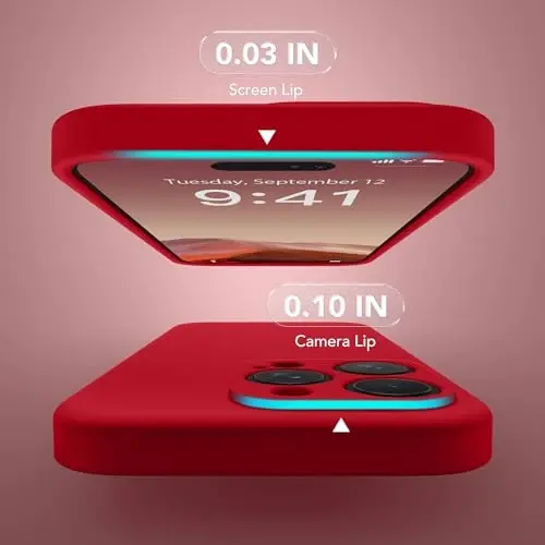 SuydanBox Magnetic for iPhone 12 Pro Max Case, Compatible with MagSafe, [Full Camera Protection][Screen Protector] Silicone Shockproof Protective Phone Case for iPhone 12 Pro Max 6.7