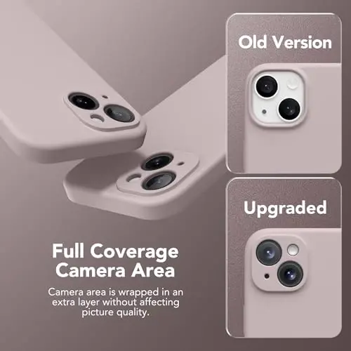 SuydanBox Magnetic for iPhone 13 Case, Compatible with MagSafe, [Full Camera Protection][Screen Protector] Silicone Shockproof Protective Phone Case for iPhone 13 6.1