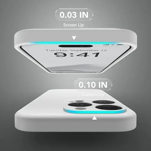 SuydanBox Magnetic for iPhone 13 Pro Case, Compatible with MagSafe, [Full Camera Protection][Screen Protector] Silicone Shockproof Protective Phone Case for iPhone 13 Pro 6.1