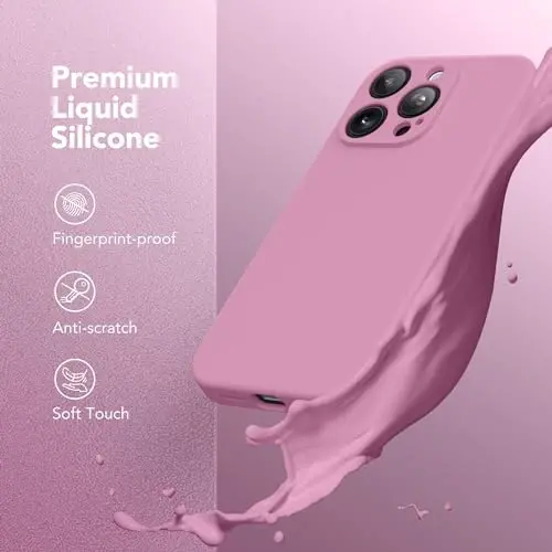 SuydanBox Magnetic for iPhone 13 Pro Max Case, Compatible with MagSafe, [Full Camera Protection][Screen Protector] Silicone Shockproof Protective Phone Case for iPhone 13 Pro Max 6.7