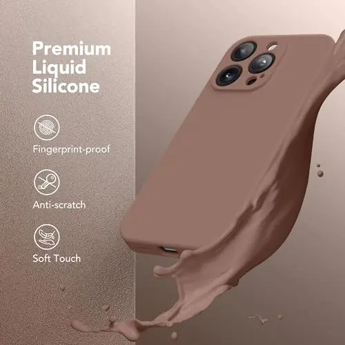 SuydanBox Magnetic for iPhone 13 Pro Max Case, Compatible with MagSafe, [Full Camera Protection][Screen Protector] Silicone Shockproof Protective Phone Case for iPhone 13 Pro Max 6.7