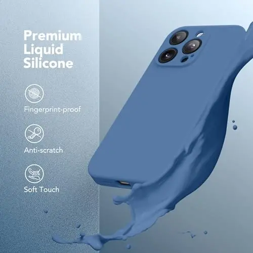 SuydanBox Magnetic for iPhone 13 Pro Max Case, Compatible with MagSafe, [Full Camera Protection][Screen Protector] Silicone Shockproof Protective Phone Case for iPhone 13 Pro Max 6.7