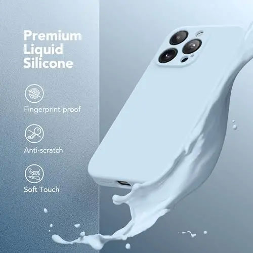 SuydanBox Magnetic for iPhone 13 Pro Max Case, Compatible with MagSafe, [Full Camera Protection][Screen Protector] Silicone Shockproof Protective Phone Case for iPhone 13 Pro Max 6.7