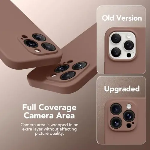 SuydanBox Magnetic for iPhone 14 Pro Case, Compatible with MagSafe, [Full Camera Protection][Screen Protector] Silicone Shockproof Protective Phone Case for iPhone 14 Pro 6.1