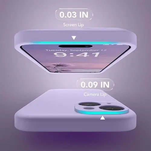 SuydanBox Magnetic for iPhone 15 Plus Case, Compatible with MagSafe, [Full Camera Protection][Screen Protector] Silicone Shockproof Protective Phone Case for iPhone 15 Plus 6.7