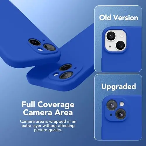 SuydanBox Magnetic for iPhone 15 Plus Case, Compatible with MagSafe, [Full Camera Protection][Screen Protector] Silicone Shockproof Protective Phone Case for iPhone 15 Plus 6.7