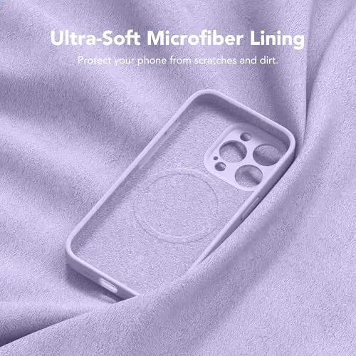 SuydanBox Magnetic for iPhone 15 Pro Case, Compatible with MagSafe, [Full Camera Protection][Screen Protector] Silicone Shockproof Protective Phone Case for iPhone 15 Pro 6.1