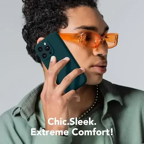 SuydanBox Magnetic for iPhone 15 Pro Case, Compatible with MagSafe, [Full Camera Protection][Screen Protector] Silicone Shockproof Protective Phone Case for iPhone 15 Pro 6.1