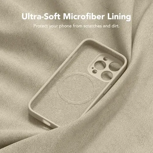 SuydanBox Magnetic for iPhone 15 Pro Case, Compatible with MagSafe, [Full Camera Protection][Screen Protector] Silicone Shockproof Protective Phone Case for iPhone 15 Pro 6.1