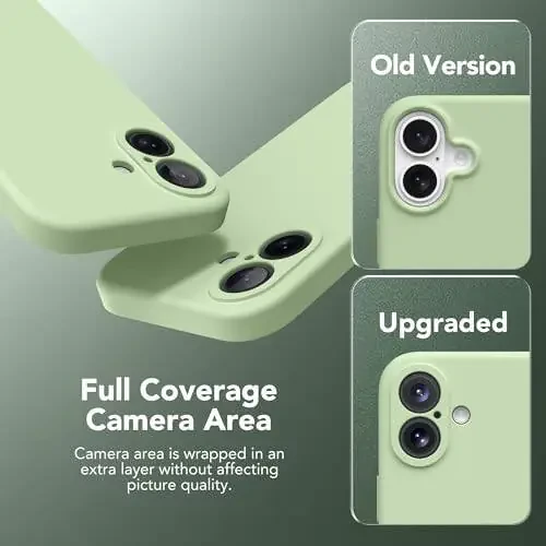 SuydanBox Magnetic for iPhone 16 Case, MagSafe bilan mos, [Toʻliq Kamera Himoyasi][Ekran Himoyachisi] iPhone 16 6.1