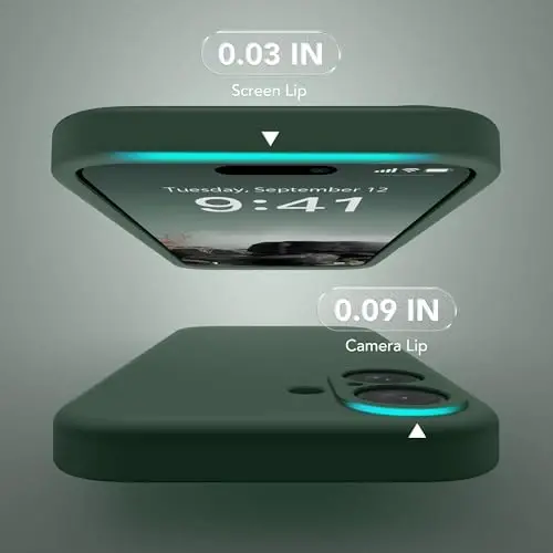 SuydanBox Magnetic for iPhone 16 Plus Case, Compatible with MagSafe, [Full Camera Protection][Screen Protector] Silicone Shockproof Protective Phone Case for iPhone 16 Plus 6.7