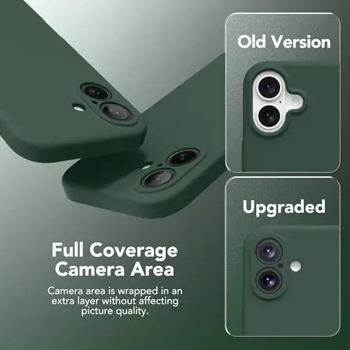 SuydanBox Magnetic for iPhone 16 Plus Case, Compatible with MagSafe, [Full Camera Protection][Screen Protector] Silicone Shockproof Protective Phone Case for iPhone 16 Plus 6.7