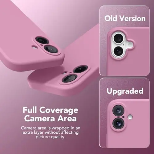 SuydanBox Magnetic for iPhone 16 Plus Case, Compatible with MagSafe, [Full Camera Protection][Screen Protector] Silicone Shockproof Protective Phone Case for iPhone 16 Plus 6.7