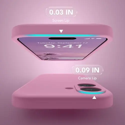 SuydanBox Magnetic for iPhone 16 Plus Case, Compatible with MagSafe, [Full Camera Protection][Screen Protector] Silicone Shockproof Protective Phone Case for iPhone 16 Plus 6.7