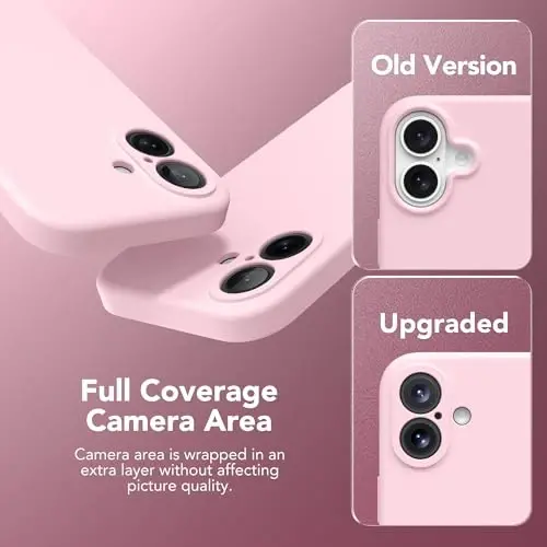 SuydanBox Magnetic for iPhone 16 Plus Case, Compatible with MagSafe, [Full Camera Protection][Screen Protector] Silicone Shockproof Protective Phone Case for iPhone 16 Plus 6.7