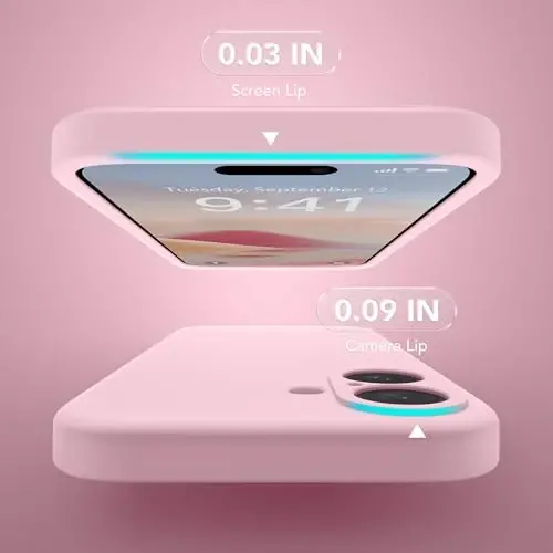 SuydanBox Magnetic for iPhone 16 Plus Case, Compatible with MagSafe, [Full Camera Protection][Screen Protector] Silicone Shockproof Protective Phone Case for iPhone 16 Plus 6.7