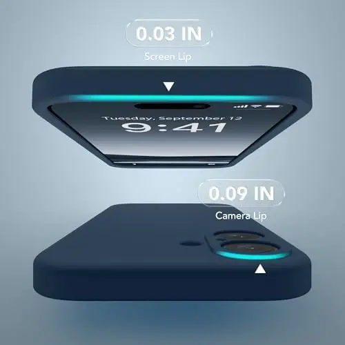 SuydanBox Magnetic for iPhone 16 Plus Case, Compatible with MagSafe, [Full Camera Protection][Screen Protector] Silicone Shockproof Protective Phone Case for iPhone 16 Plus 6.7