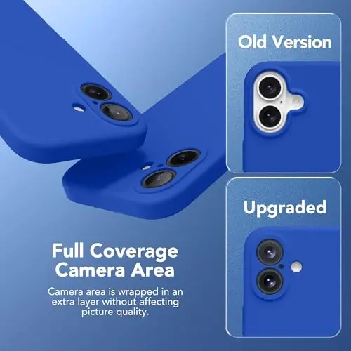 SuydanBox Magnetic for iPhone 16 Plus Case, Compatible with MagSafe, [Full Camera Protection][Screen Protector] Silicone Shockproof Protective Phone Case for iPhone 16 Plus 6.7