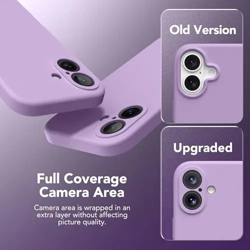 SuydanBox Magnetic for iPhone 16 Plus Case, Compatible with MagSafe, [Full Camera Protection][Screen Protector] Silicone Shockproof Protective Phone Case for iPhone 16 Plus 6.7