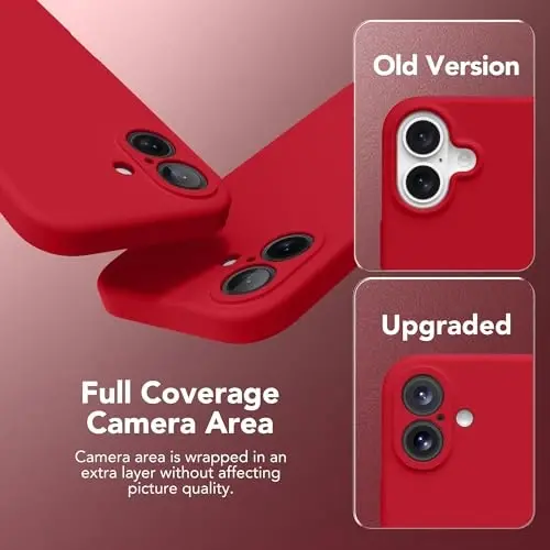 SuydanBox Magnetic for iPhone 16 Plus Case, Compatible with MagSafe, [Full Camera Protection][Screen Protector] Silicone Shockproof Protective Phone Case for iPhone 16 Plus 6.7