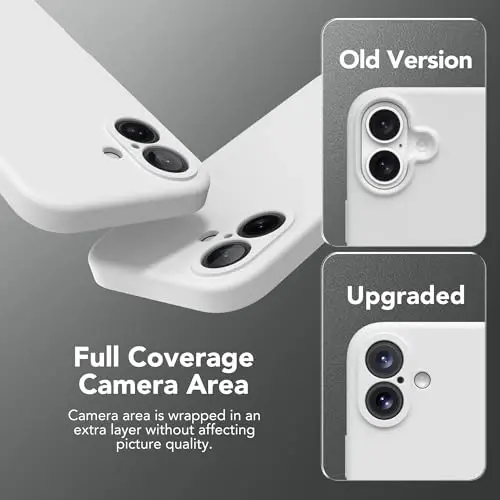 SuydanBox Magnetic for iPhone 16 Plus Case, Compatible with MagSafe, [Full Camera Protection][Screen Protector] Silicone Shockproof Protective Phone Case for iPhone 16 Plus 6.7