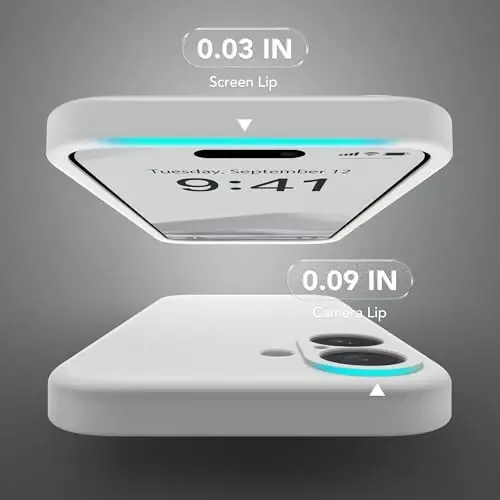 SuydanBox Magnetic for iPhone 16 Plus Case, Compatible with MagSafe, [Full Camera Protection][Screen Protector] Silicone Shockproof Protective Phone Case for iPhone 16 Plus 6.7