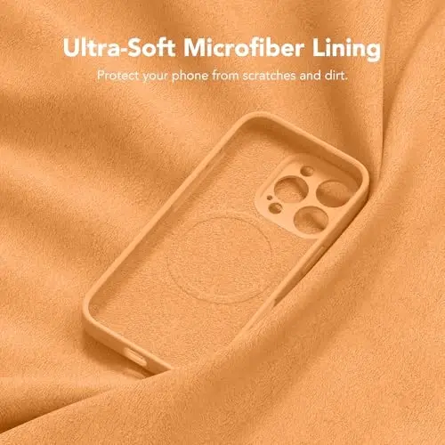 SuydanBox Magnetic for iPhone 16 Pro Case, Compatible with MagSafe, [Full Camera Protection][Screen Protector] Silicone Shockproof Protective Phone Case for iPhone 16 Pro 6.3