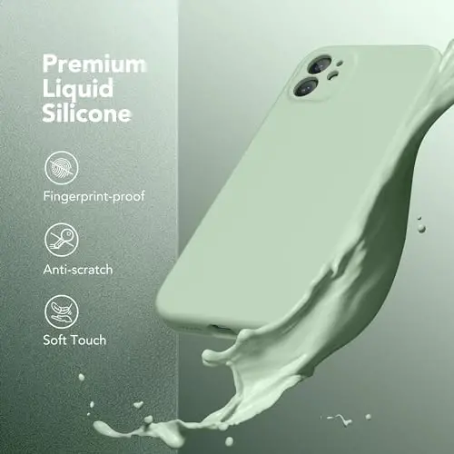 SuydanBox Magnetic for iPhone 16 Pro Case, Compatible with MagSafe, [Full Camera Protection][Screen Protector] Silicone Shockproof Protective Phone Case for iPhone 16 Pro 6.3