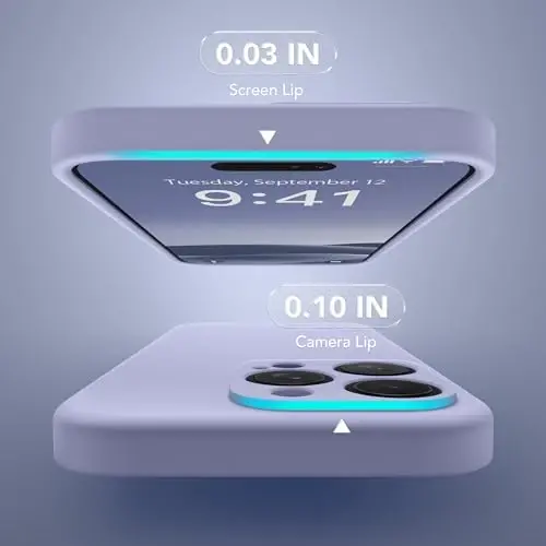 SuydanBox Magnetic for iPhone 16 Pro Case, Compatible with MagSafe, [Full Camera Protection][Screen Protector] Silicone Shockproof Protective Phone Case for iPhone 16 Pro 6.3