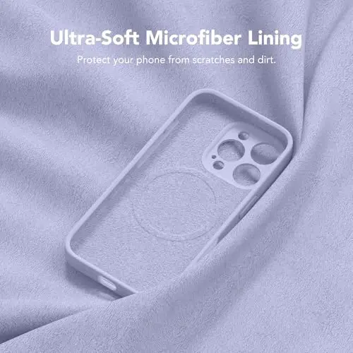 SuydanBox Magnetic for iPhone 16 Pro Case, Compatible with MagSafe, [Full Camera Protection][Screen Protector] Silicone Shockproof Protective Phone Case for iPhone 16 Pro 6.3