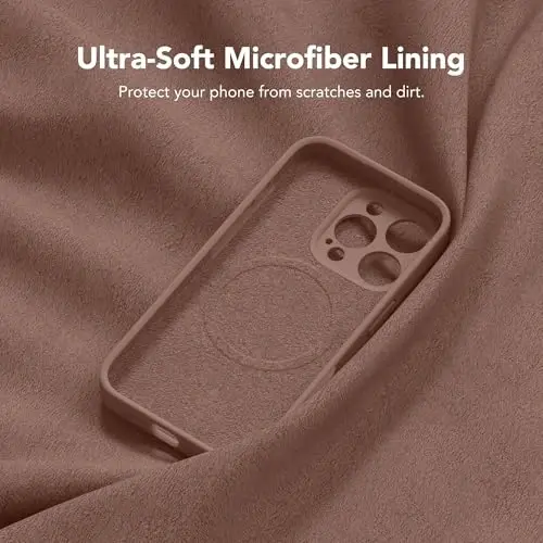 SuydanBox Magnetic for iPhone 16 Pro Max Case, Compatible with MagSafe, [Full Camera Protection][Screen Protector] Silicone Shockproof Protective Phone Case for iPhone 16 Pro Max 6.9