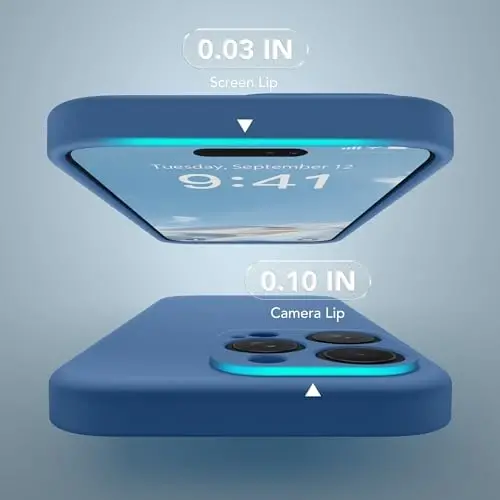 SuydanBox Magnetic for iPhone 16 Pro Max Case, Compatible with MagSafe, [Full Camera Protection][Screen Protector] Silicone Shockproof Protective Phone Case for iPhone 16 Pro Max 6.9