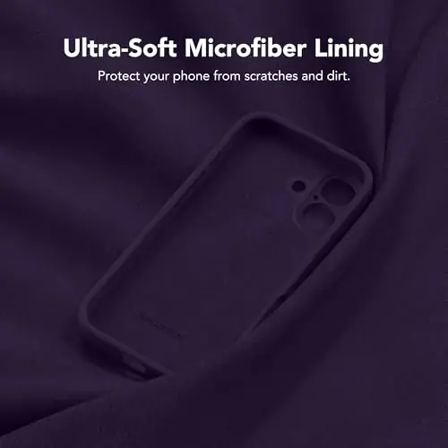 SuydanBox Magnetic for iPhone 17 Case, Compatible with MagSafe, [Full Camera Protection][Screen Protector] Silicone Shockproof Protective Phone Case for iPhone 17 6.3