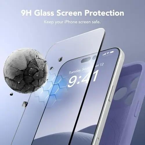 SuydanBox Magnetic for iPhone 17 Pro Case, Compatible with MagSafe, [Full Camera Protection][Screen Protector] Silicone Shockproof Protective Phone Case for iPhone 17 Pro 6.3