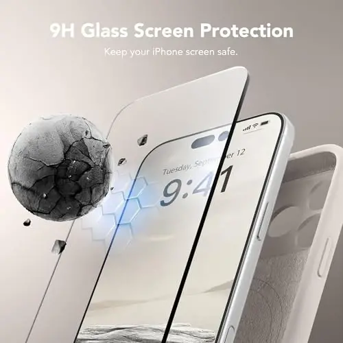 SuydanBox Magnetic for iPhone 17 Pro Case, Compatible with MagSafe, [Full Camera Protection][Screen Protector] Silicone Shockproof Protective Phone Case for iPhone 17 Pro 6.3