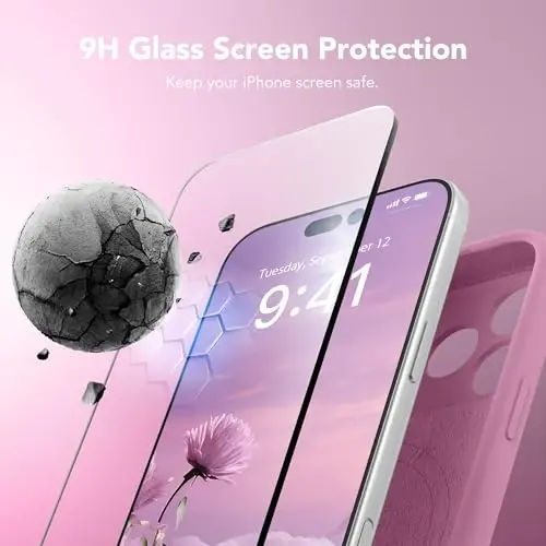 SuydanBox Magnetic for iPhone 17 Pro Max Case, Compatible with MagSafe, [Full Camera Protection][Screen Protector] Silicone Shockproof Protective Phone Case for iPhone 17 Pro Max 6.9