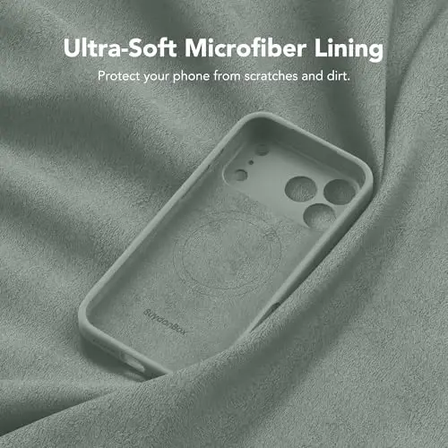 SuydanBox Magnetic for iPhone 17 Pro Max Case, Compatible with MagSafe, [Full Camera Protection][Screen Protector] Silicone Shockproof Protective Phone Case for iPhone 17 Pro Max 6.9