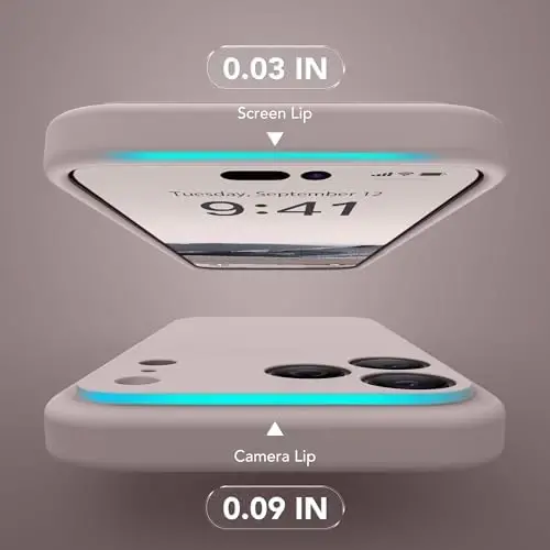 SuydanBox Magnetic for iPhone 17 Pro Max Case, Compatible with MagSafe, [Full Camera Protection][Screen Protector] Silicone Shockproof Protective Phone Case for iPhone 17 Pro Max 6.9