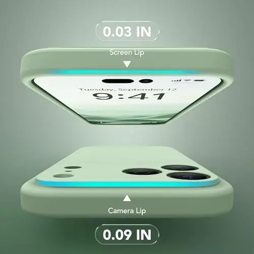 SuydanBox Magnetic for iPhone 17 Pro Max Case, Compatible with MagSafe, [Full Camera Protection][Screen Protector] Silicone Shockproof Protective Phone Case for iPhone 17 Pro Max 6.9