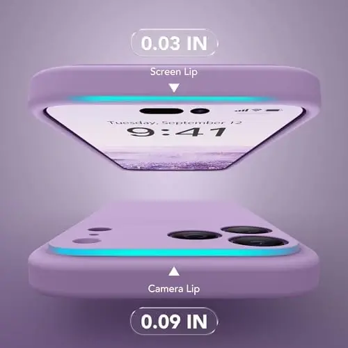 SuydanBox Magnetic for iPhone 17 Pro Max Case, Compatible with MagSafe, [Full Camera Protection][Screen Protector] Silicone Shockproof Protective Phone Case for iPhone 17 Pro Max 6.9