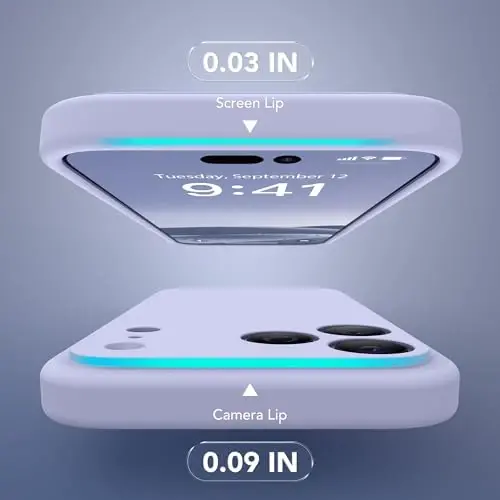 SuydanBox Magnetic for iPhone 17 Pro Max Case, Compatible with MagSafe, [Full Camera Protection][Screen Protector] Silicone Shockproof Protective Phone Case for iPhone 17 Pro Max 6.9