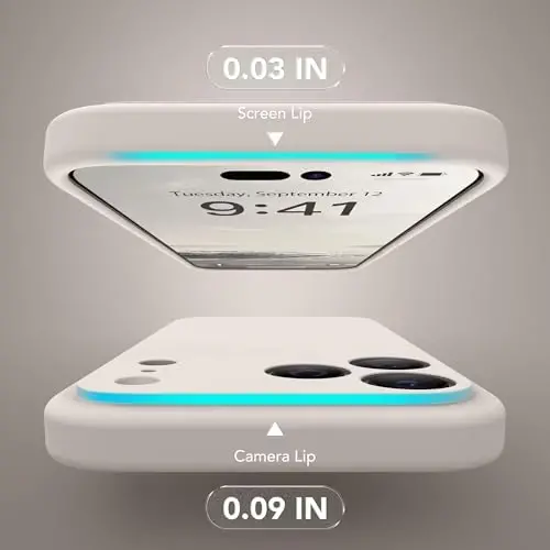 SuydanBox Magnetic for iPhone 17 Pro Max Case, Compatible with MagSafe, [Full Camera Protection][Screen Protector] Silicone Shockproof Protective Phone Case for iPhone 17 Pro Max 6.9