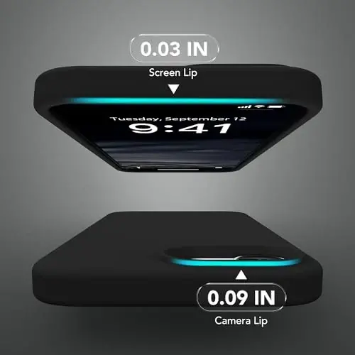 SuydanBox Magnetic for iPhone 17e/iPhone 16e Case, Compatible with MagSafe, [Soft Anti-Scratch Microfiber Lining] Slim Silicone Shockproof Protective Phone Case for iPhone 17e/16e 6.1