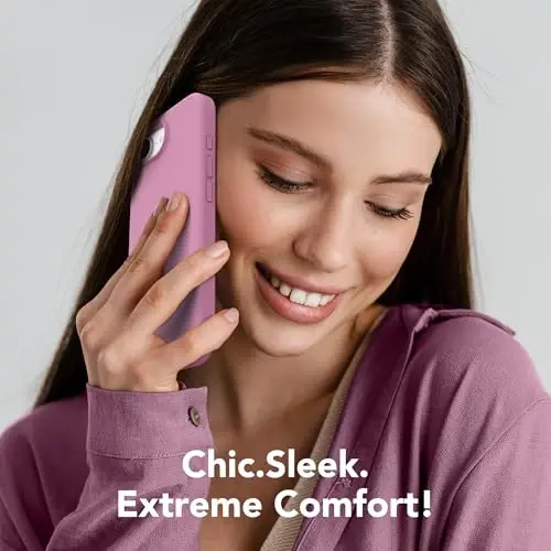 SuydanBox Magnetic for iPhone 17e/iPhone 16e Case, Compatible with MagSafe, [Soft Anti-Scratch Microfiber Lining] Slim Silicone Shockproof Protective Phone Case for iPhone 17e/16e 6.1