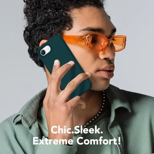 SuydanBox Magnetic for iPhone 17e/iPhone 16e Case, Compatible with MagSafe, [Soft Anti-Scratch Microfiber Lining] Slim Silicone Shockproof Protective Phone Case for iPhone 17e/16e 6.1