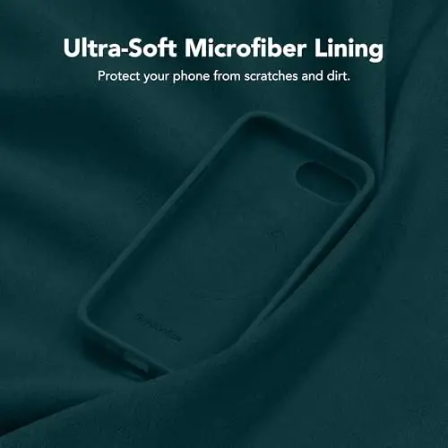 SuydanBox Magnetic for iPhone 17e/iPhone 16e Case, Compatible with MagSafe, [Soft Anti-Scratch Microfiber Lining] Slim Silicone Shockproof Protective Phone Case for iPhone 17e/16e 6.1