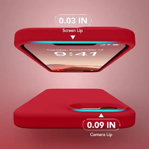 SuydanBox Magnetic for iPhone 17e/iPhone 16e Case, Compatible with MagSafe, [Soft Anti-Scratch Microfiber Lining] Slim Silicone Shockproof Protective Phone Case for iPhone 17e/16e 6.1